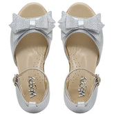 Loretta Silver Sandals